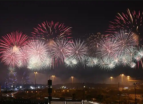 海宁县焰火晚会